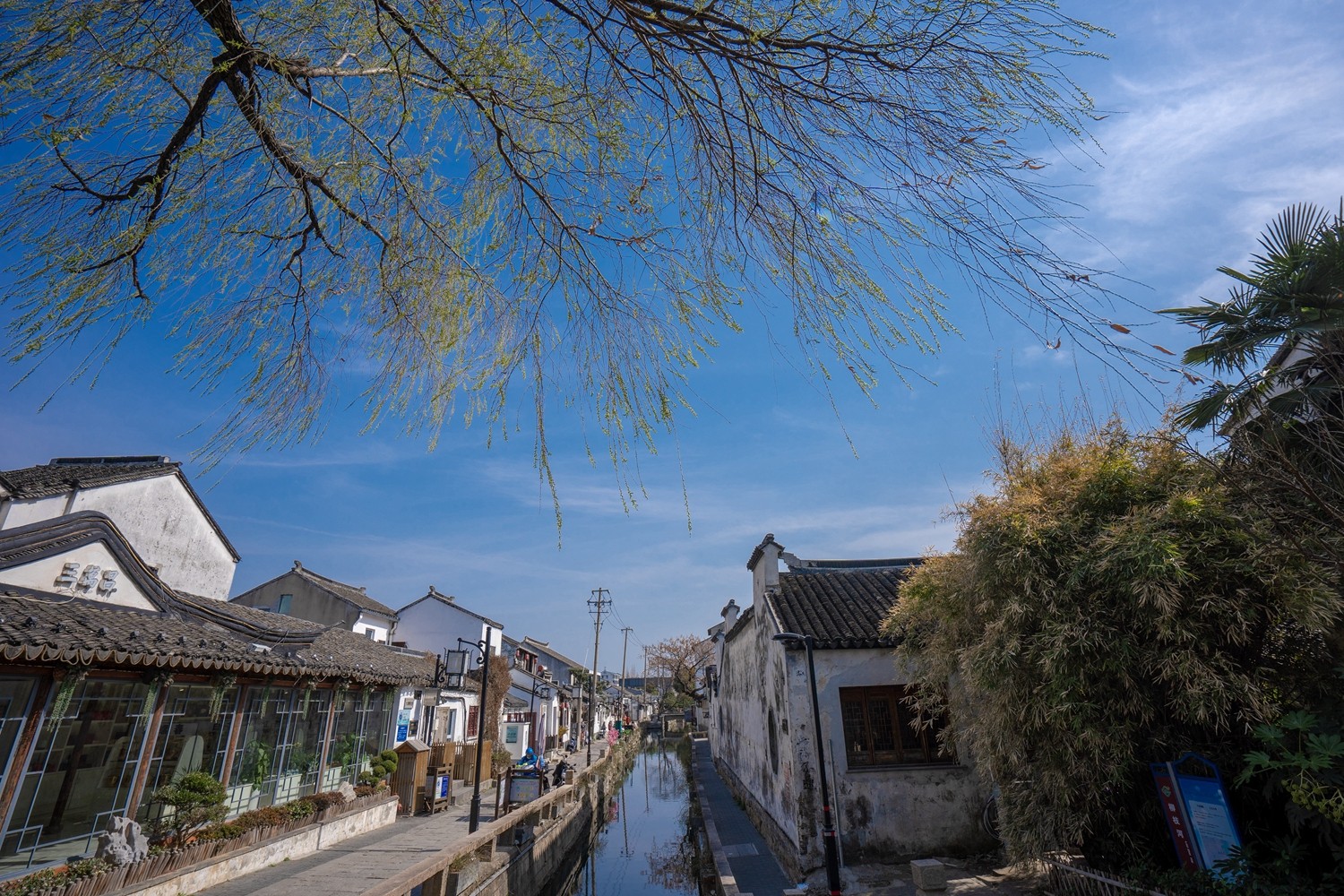 阳光浸染平江路，生活悠哉悠哉